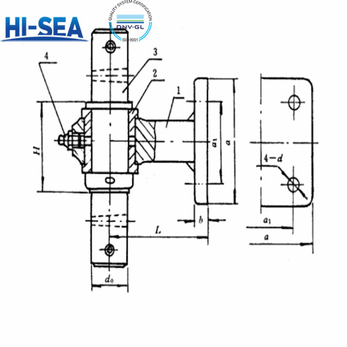 Reference drawing of H1 Type Bracket for Small Shaft Transmission Gear.jpg